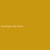 Schmierige Leder-Kanne