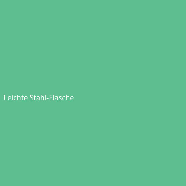 Leichte Stahl-Flasche