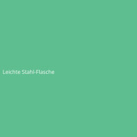 Leichte Stahl-Flasche