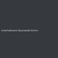 Unterhaltsamer Baumwolle-Schirm