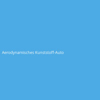 Aerodynamisches Kunststoff-Auto