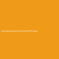 Aerodynamisches Kunststoff-Auto