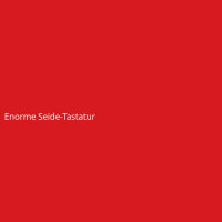Enorme Seide-Tastatur