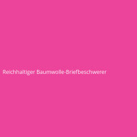 Reichhaltiger Baumwolle-Briefbeschwerer
