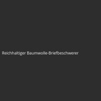 Reichhaltiger Baumwolle-Briefbeschwerer