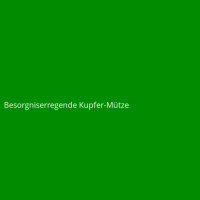Besorgniserregende Kupfer-Mütze